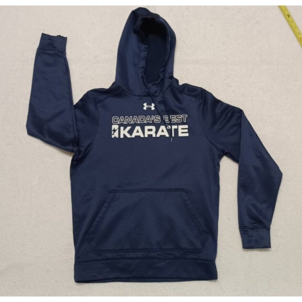 Under Armour Mens Loose Fit Pullover Hoodie Navy Blue Sz S Canada's Best Karate
